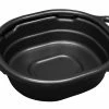 Deals 🔔 17972 4.5 Gallon Oval Drain Pan, Black 🌟